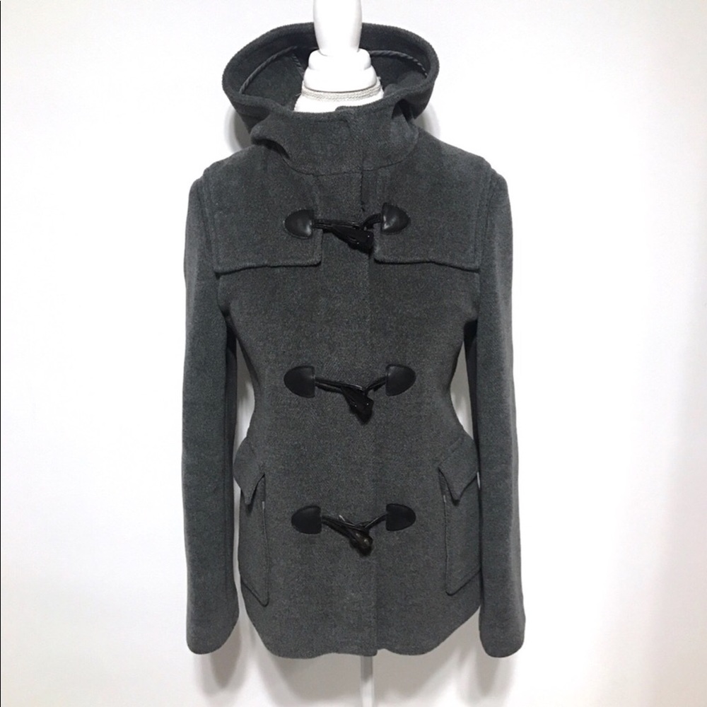 Burberry Wool Toggle Coat Perfect Condition - image 1